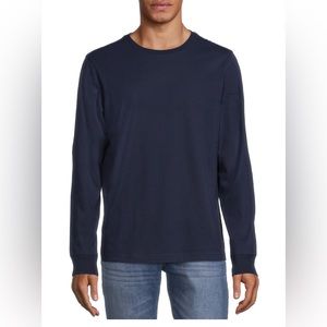 Navy Blue Men’s Long Sleeve Tee